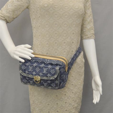 louis vuitton bum bag monogram|louis vuitton denim bum bag.